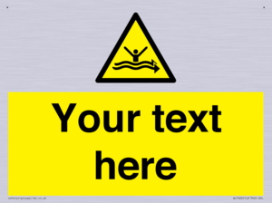 Custom Warning strong currents